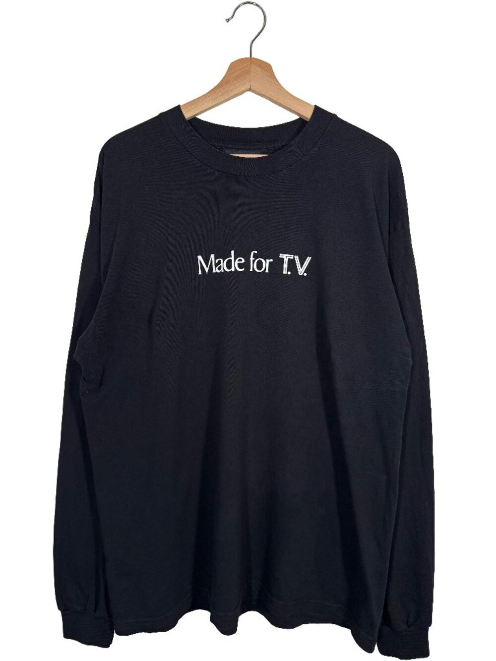 A24 Made For TV 100% Cotton Long Sleeve Crew T-shirt men's size Large